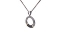 Ubud Pendant- Black Spinel