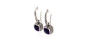 Honesty Earrings- Amethyst
