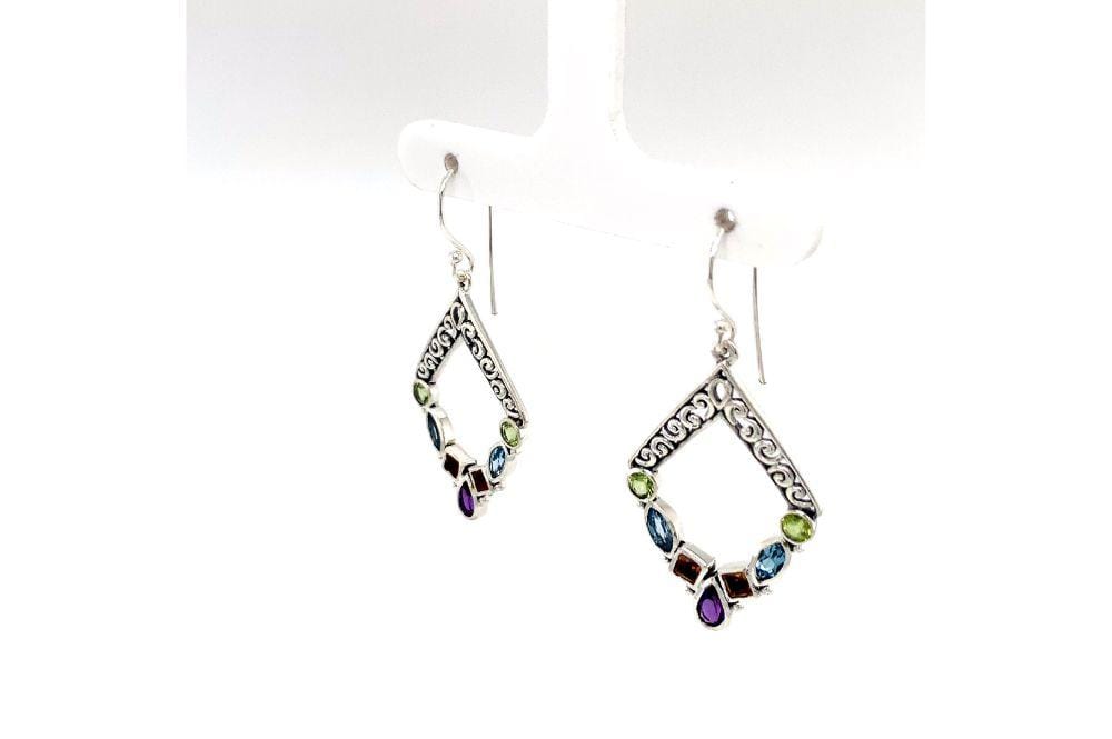 Riviera Filigree Earrings- Multi