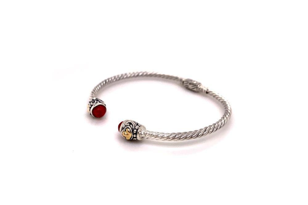 Sienna Bangle- Coral
