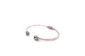 Glow Bangle- Blue Topaz