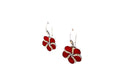 Sumba Earrings- Coral