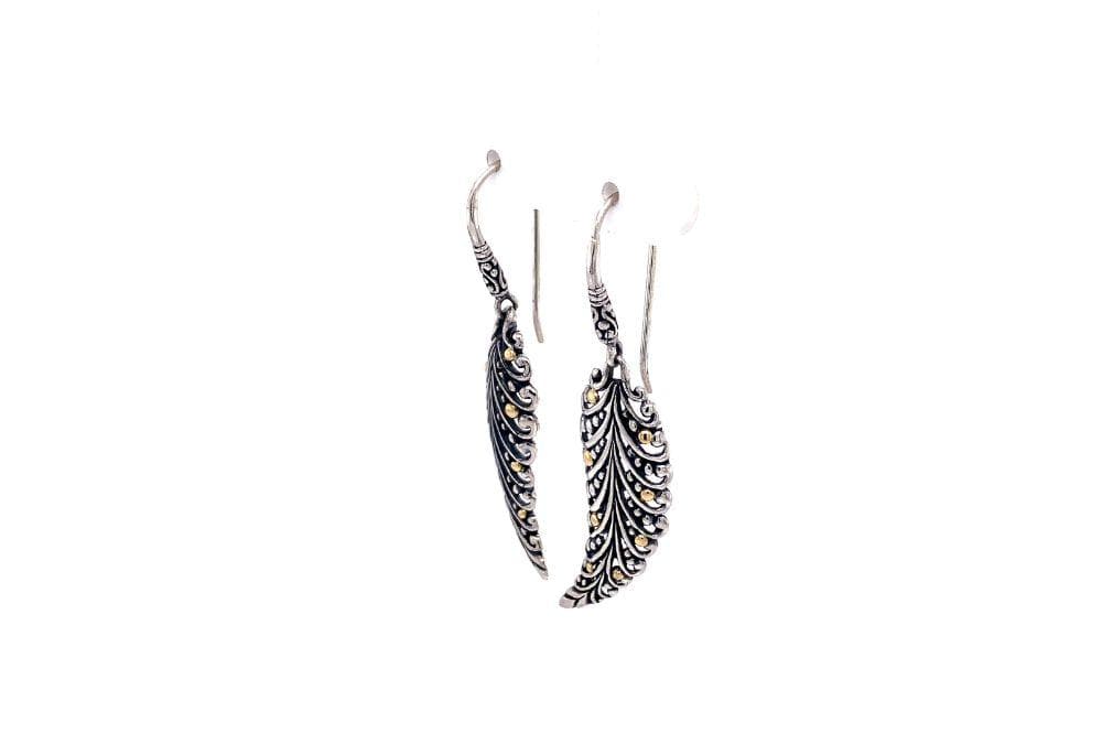 Pecan Leaf Earrings