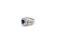 Honesty Ring- Blue Topaz