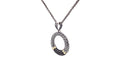 Ubud Pendant- Black Spinel