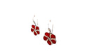 Sumba Earrings- Coral
