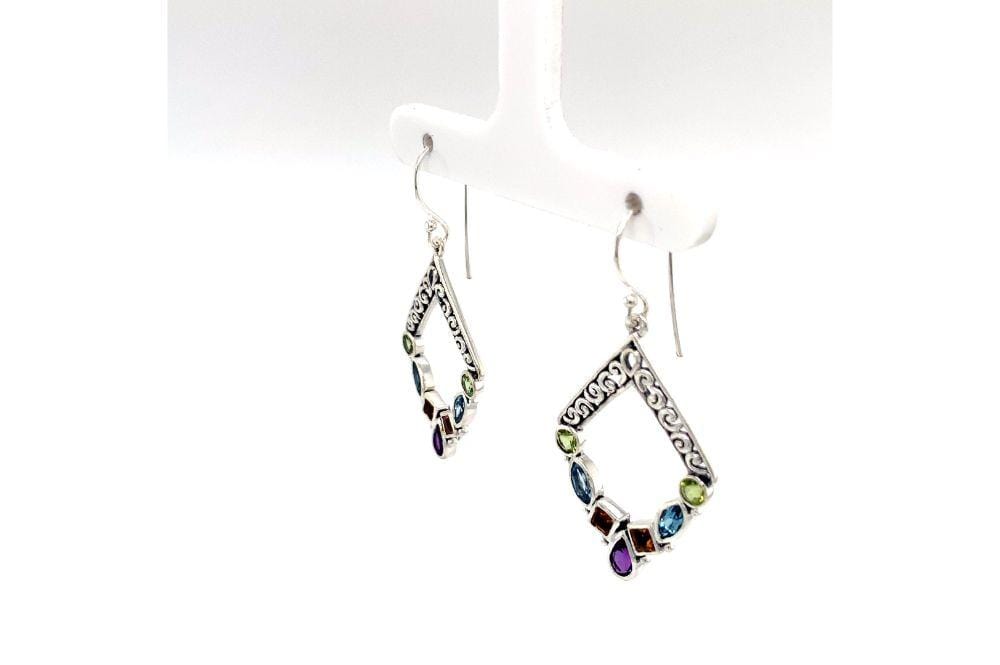 Riviera Filigree Earrings- Multi