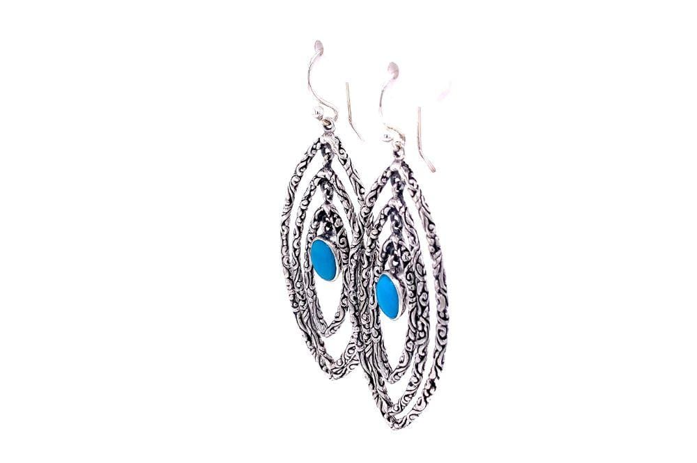 Samaya Earrings- Turquoise