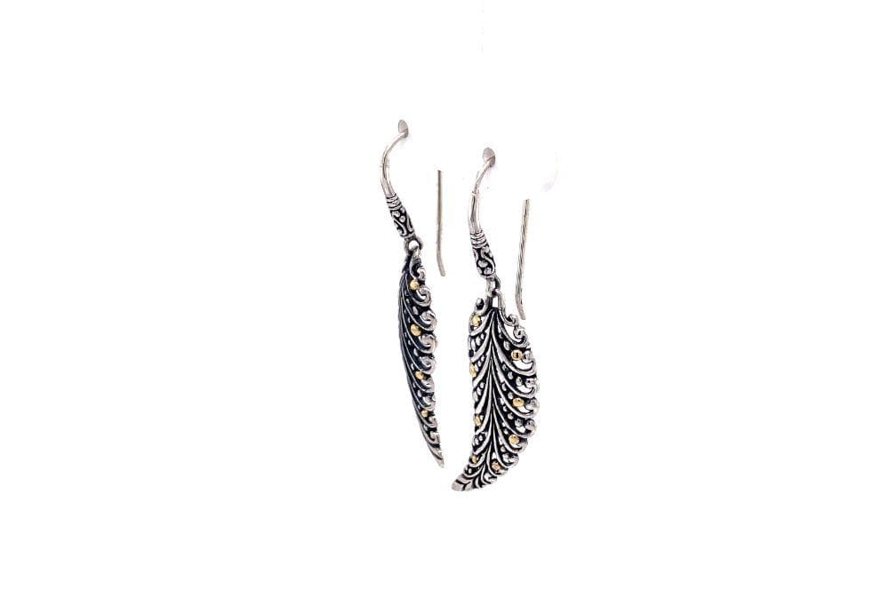 Pecan Leaf Earrings