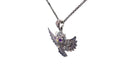 Owl Pendant- Amethyst