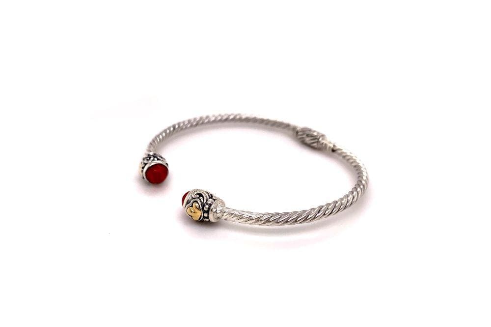 Sienna Bangle- Coral
