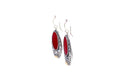 Bliss Earrings- Coral