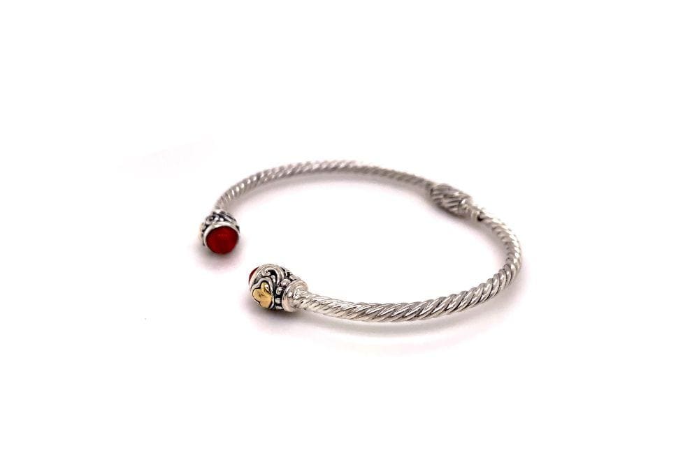 Sienna Bangle- Coral