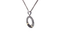 Ubud Pendant- Black Spinel