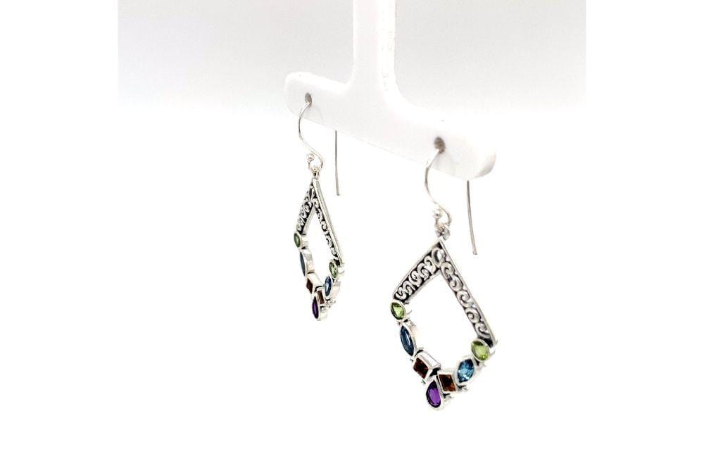 Riviera Filigree Earrings- Multi