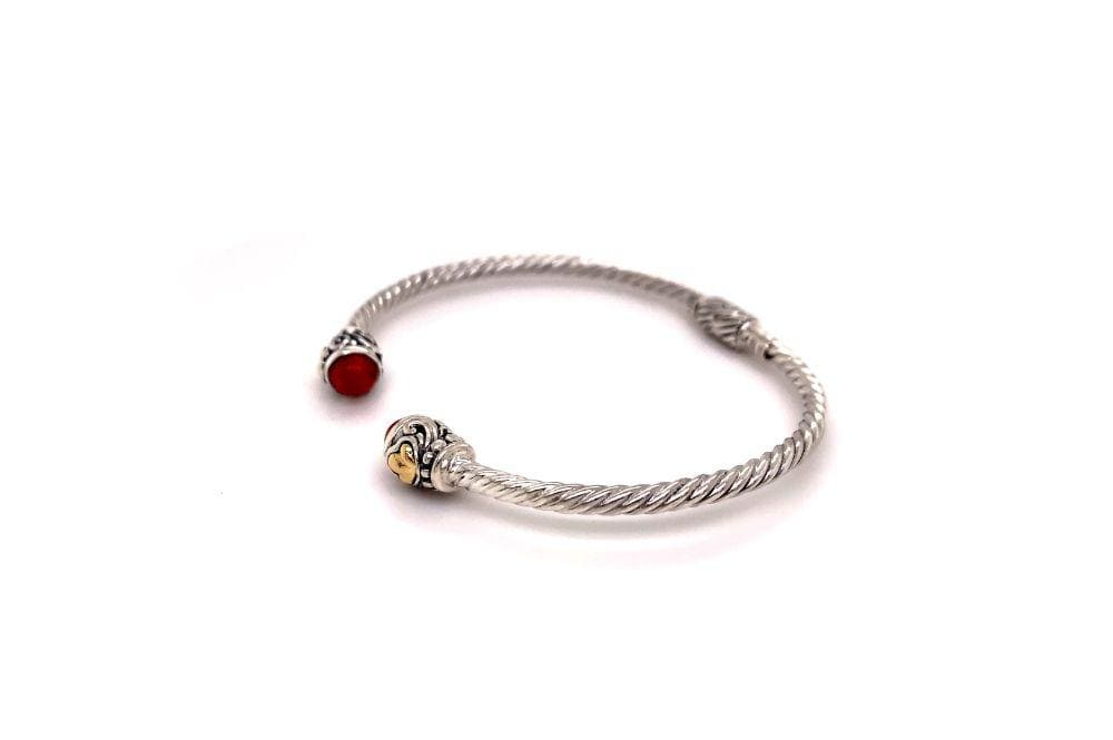 Sienna Bangle- Coral