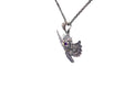 Owl Pendant- Amethyst