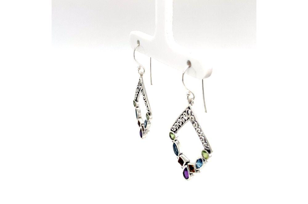 Riviera Filigree Earrings- Multi