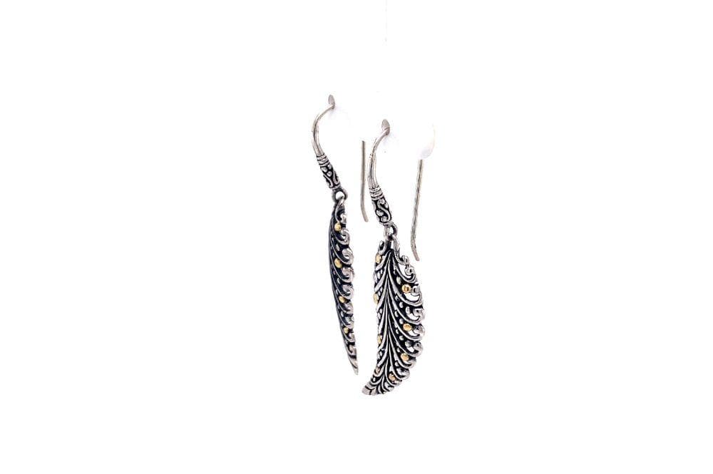 Pecan Leaf Earrings