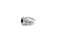 Honesty Ring- Blue Topaz