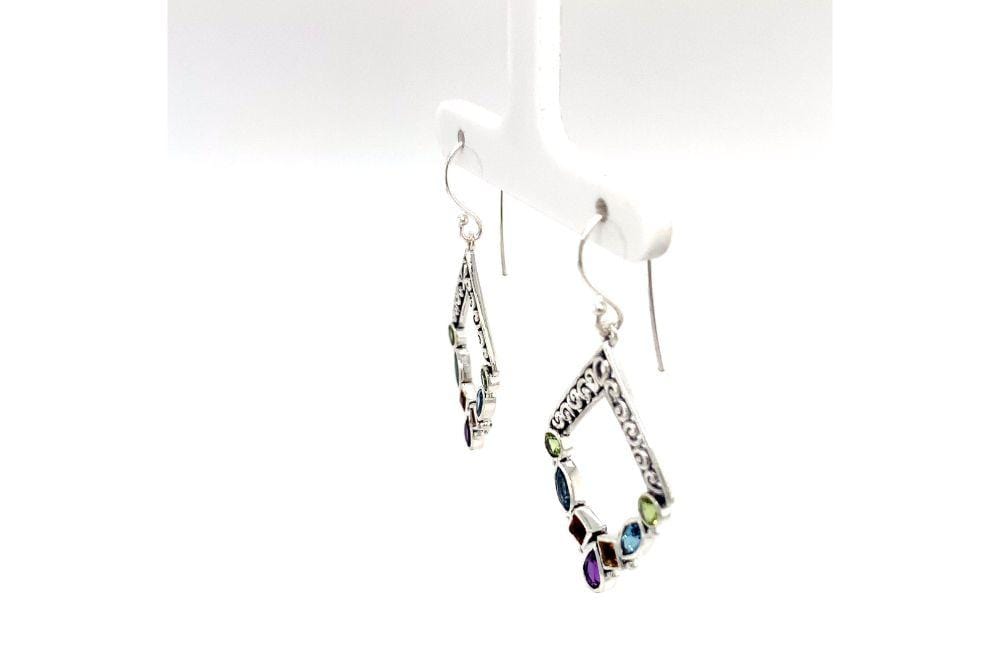 Riviera Filigree Earrings- Multi