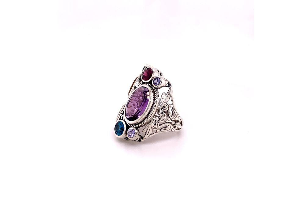Madeira Ring- Multi Gemstones