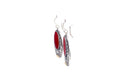 Bliss Earrings- Coral