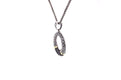 Ubud Pendant- Black Spinel