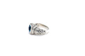 Honesty Ring- Blue Topaz