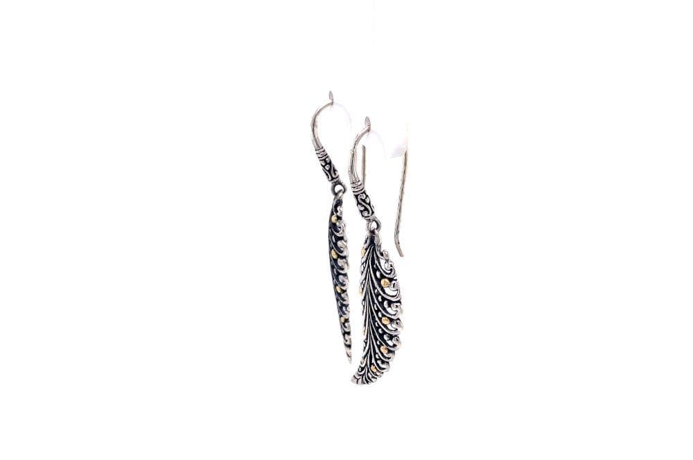 Pecan Leaf Earrings