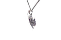 Owl Pendant- Amethyst
