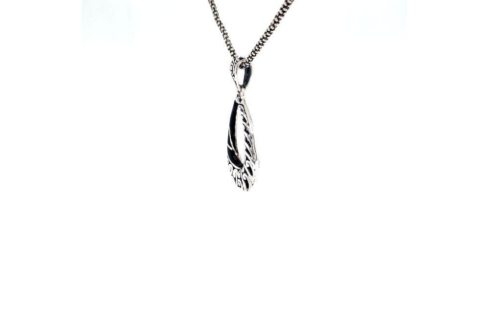 Embrace Pendant- Black Shell