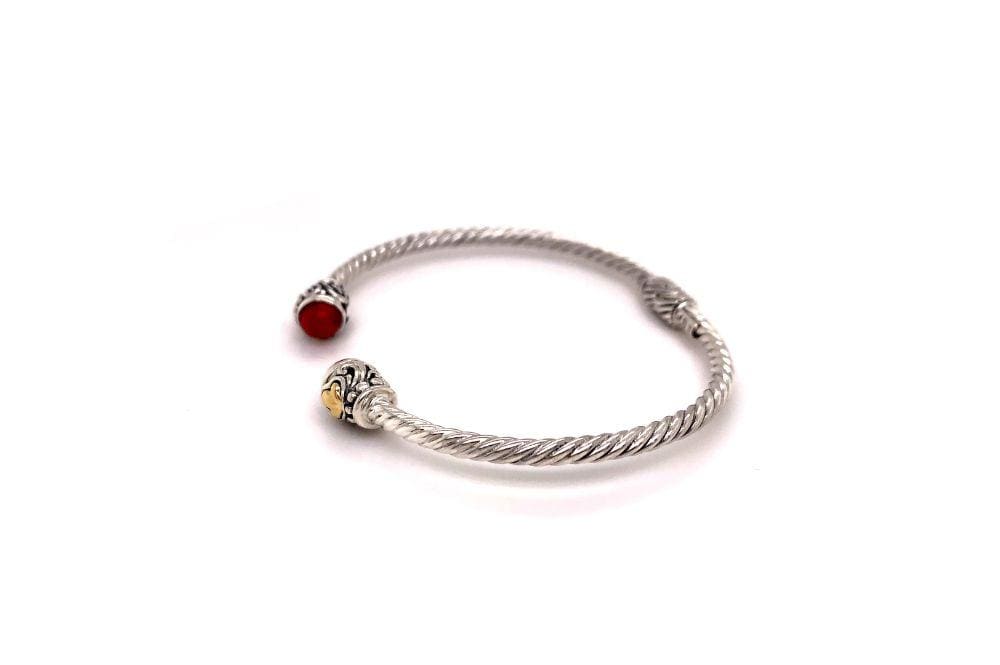 Sienna Bangle- Coral