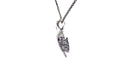 Owl Pendant- Amethyst