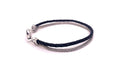 Latitude Bracelet- Black Leather