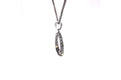 Ubud Pendant- Black Spinel
