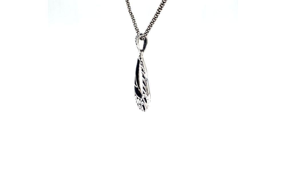 Embrace Pendant- Black Shell