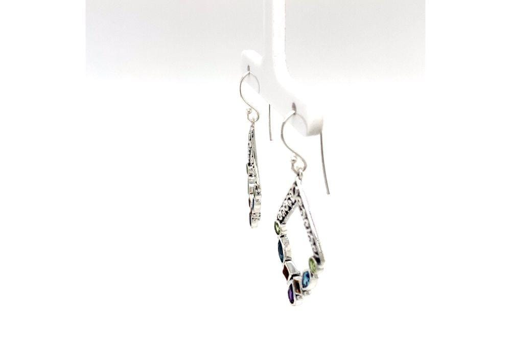 Riviera Filigree Earrings- Multi