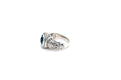 Honesty Ring- Blue Topaz