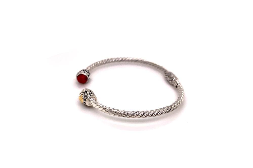 Sienna Bangle- Coral