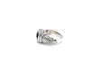 Honesty Ring- Blue Topaz