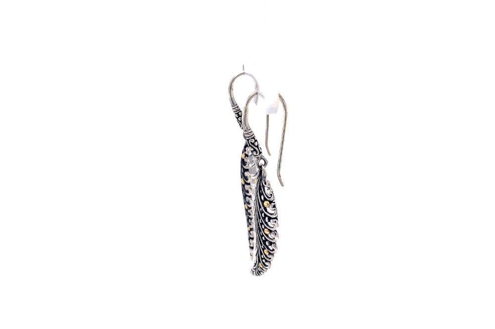 Pecan Leaf Earrings