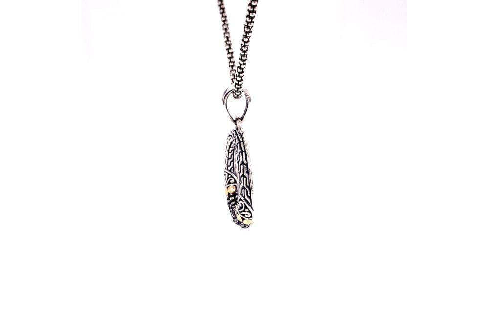 Ubud Pendant- Black Spinel