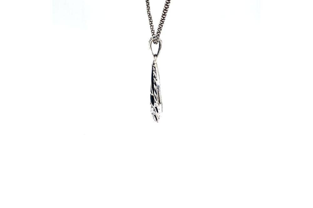 Embrace Pendant- Black Shell