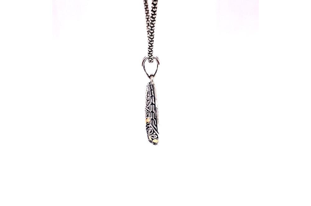 Ubud Pendant- Black Spinel