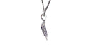 Owl Pendant- Amethyst