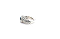 Honesty Ring- Blue Topaz