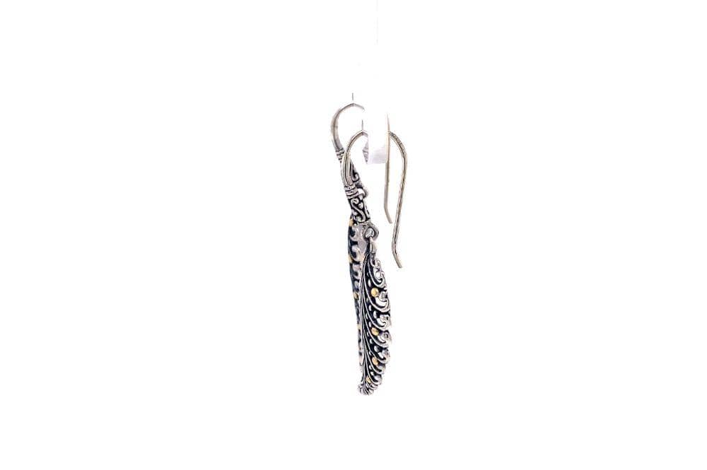 Pecan Leaf Earrings