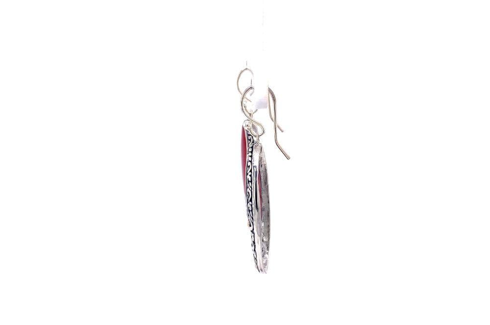 Bliss Earrings- Coral