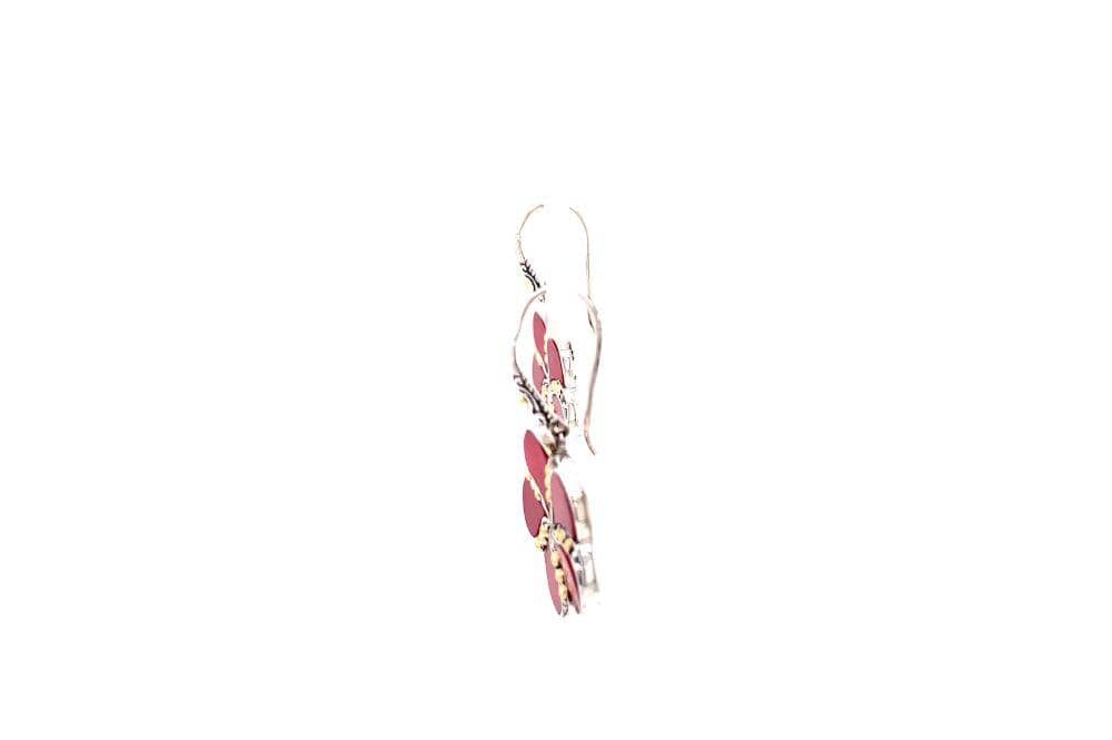 Sumba Earrings- Coral